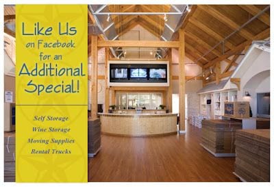 WelcomePage | Special Offer for New Facebook Fans! | Amazing Spaces Storage Centers