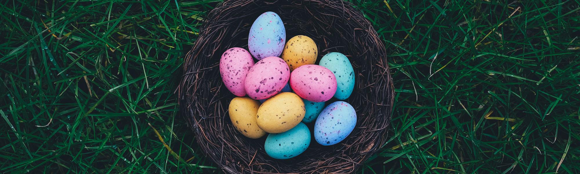 image of Easter eggs