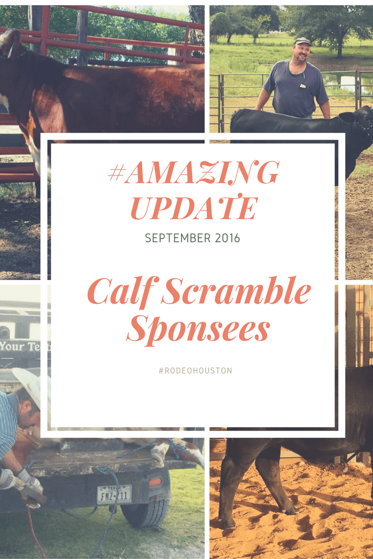September 2016 Calf Scramble
