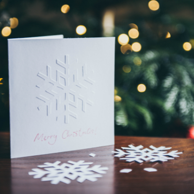 Remove Christmas Cards to get Organized After Christmas