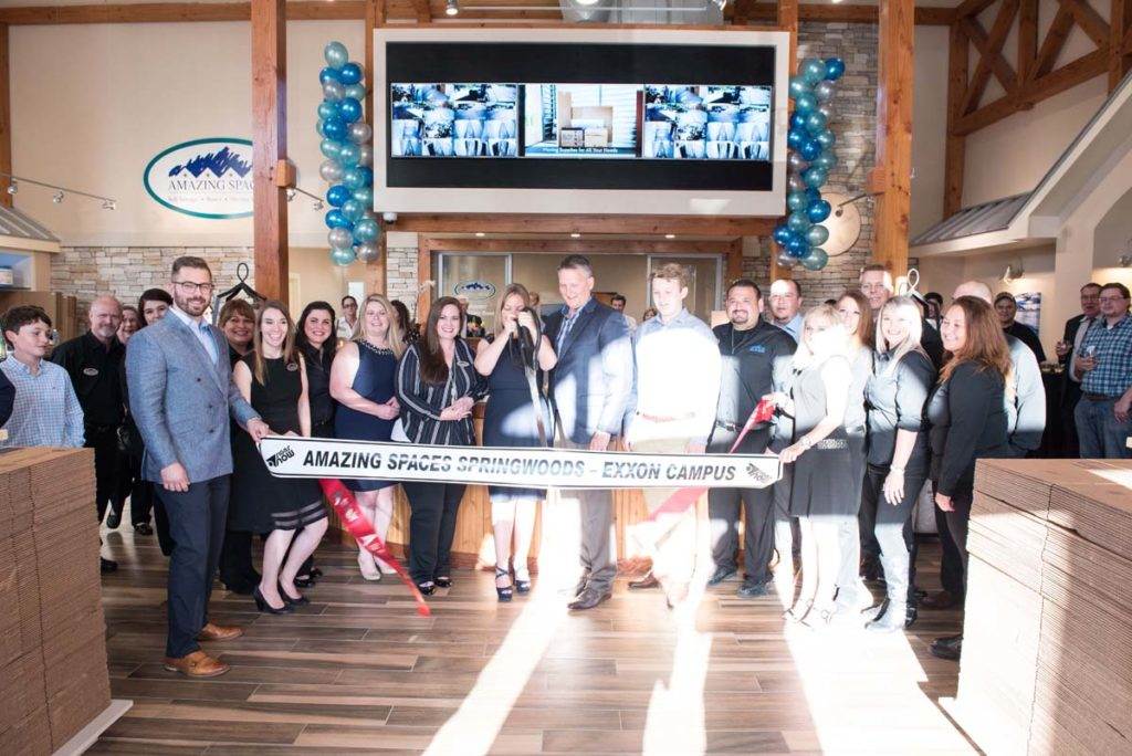 Amazing Spaces Ribbon Cutting | Amazing Spaces® Storage Centers Raises $10,000 for Texas Children’s Hospital The Woodlands and Celebrates the Grand Opening of its 6th Location | Amazing Spaces Storage Centers
