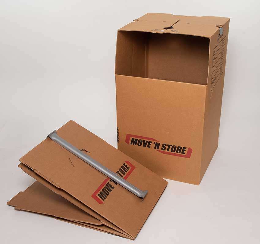 image of foldable wardrobe box