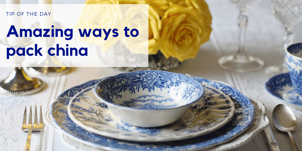 how to pack china