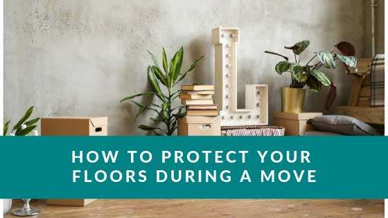 Blog image for protecting floors during move